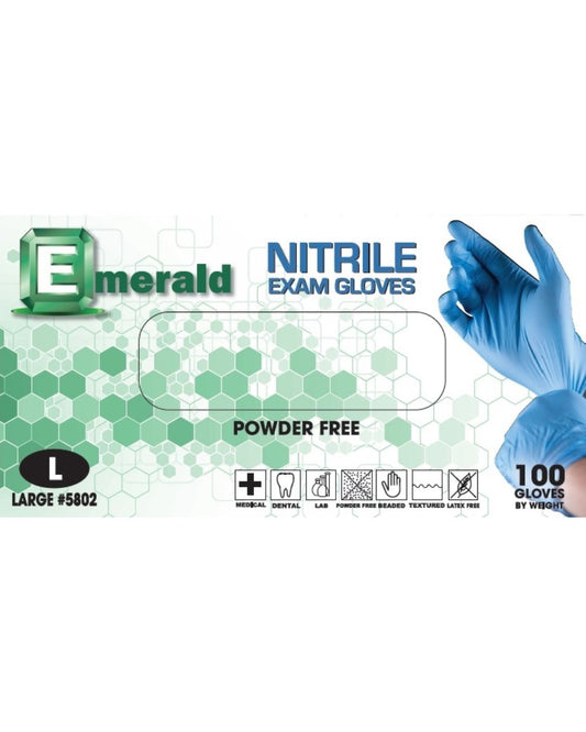 Emerald gloves for use in any practice.